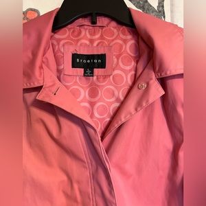 Fun Pink Raincoat with Hood to Keep you Warm, Dry & Happy on ☔️ Days